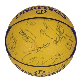 2008 NBA All-Star Team Signed Basketball With 29 Signatures Featuring LeBron James, Kobe Bryant, Dwyane Wade & More! (JSA)